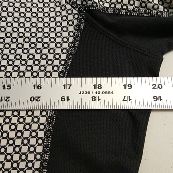 LANDSEND ALTHLETIC SILKY FEEL LIGHTWEIGHT 1/4 ZIP LONGSLEEVE POPOVER SHIRT TOP - Picture 3 of 7